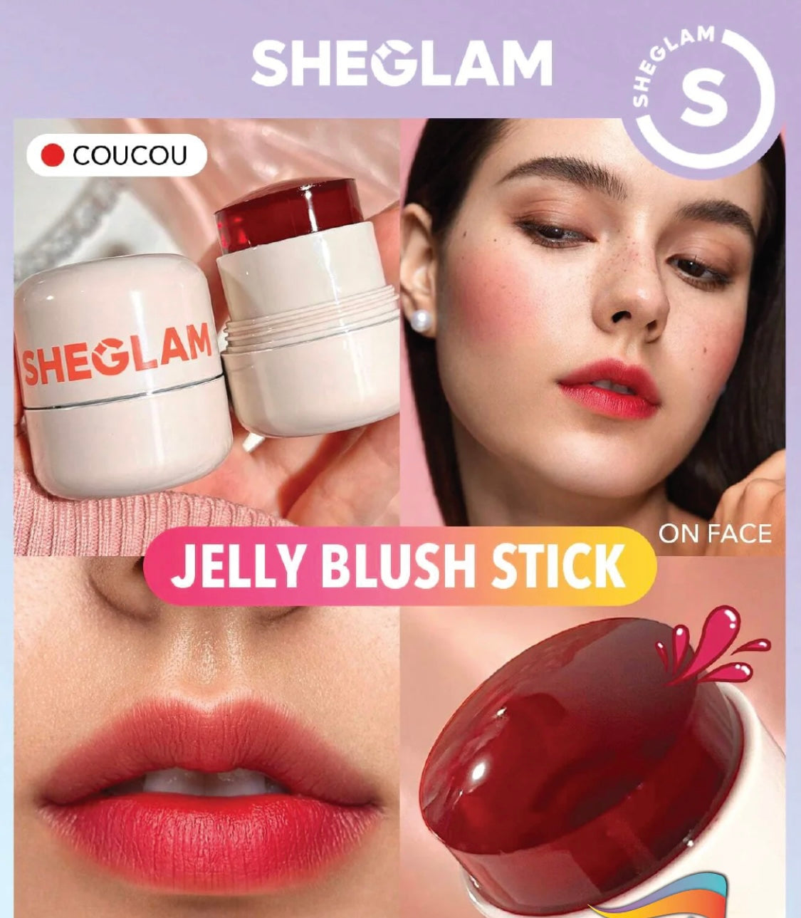 SHEGLAM Jelly-Licious Hydrating Lip & Blush Tint