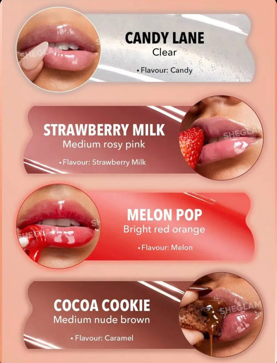 Sheglam Crystal Glaze Moisturising Lip Care