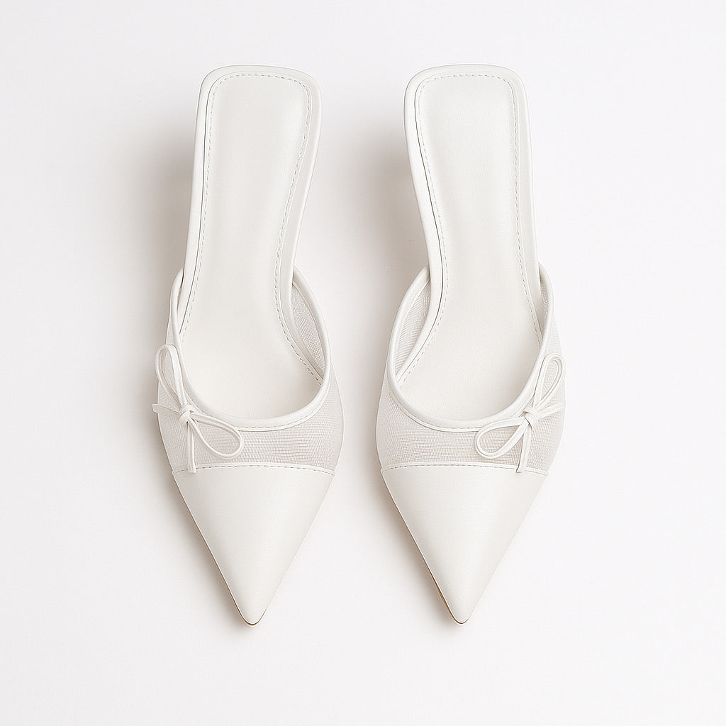Cherry Veloura Heels (PU Medicated)