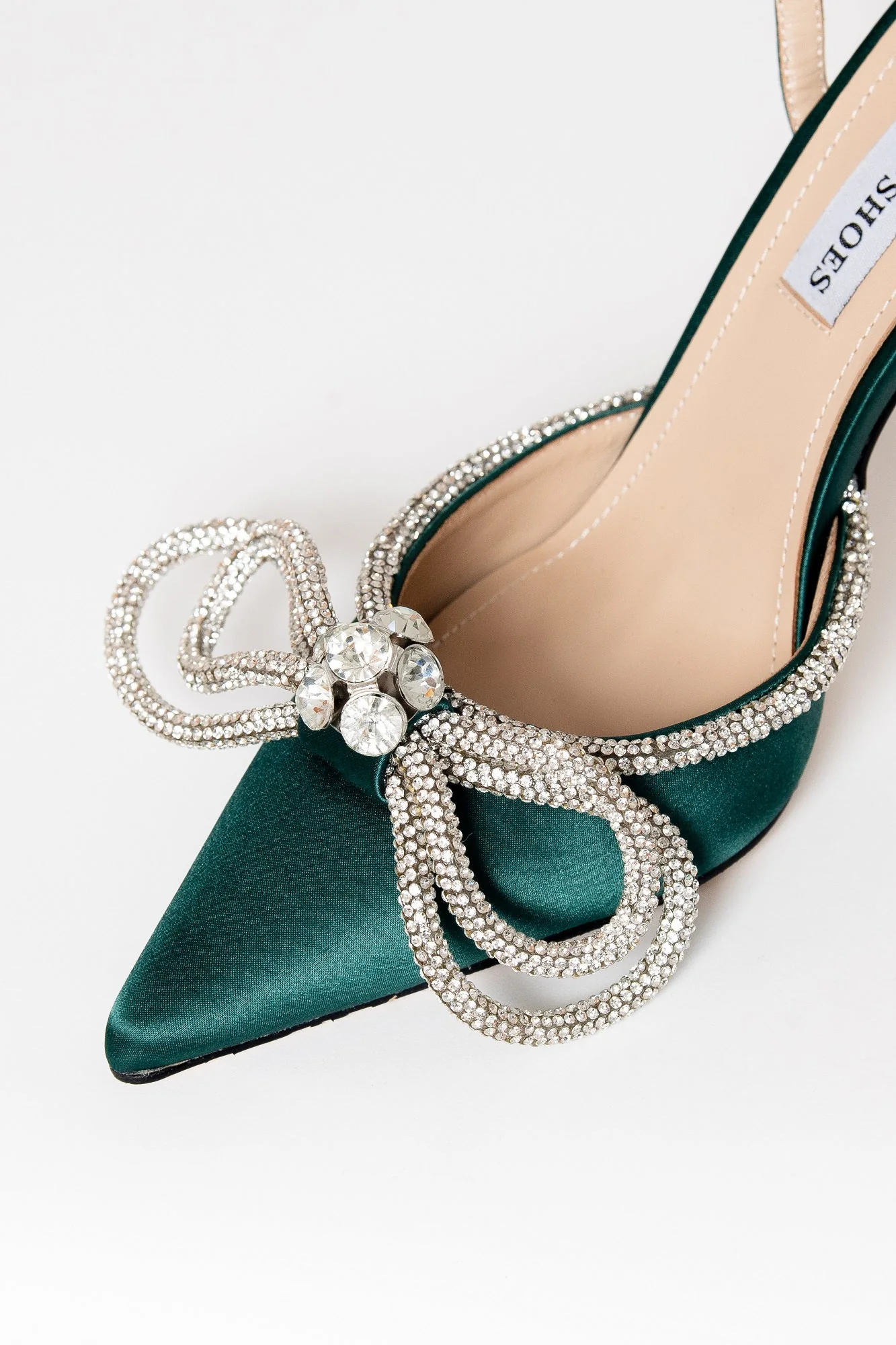 Cherry Rhinestone -Green