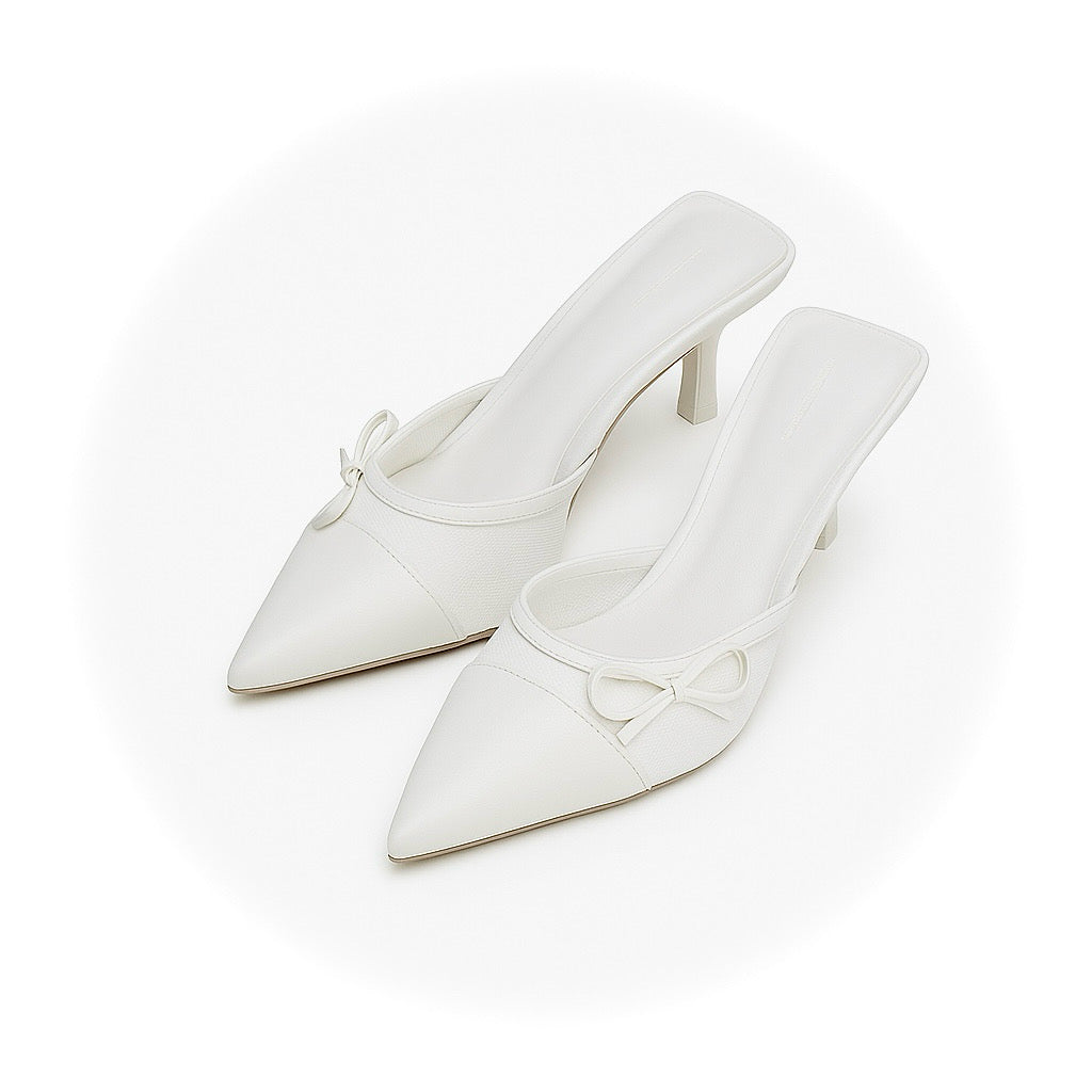 Cherry Veloura Heels (PU Medicated)