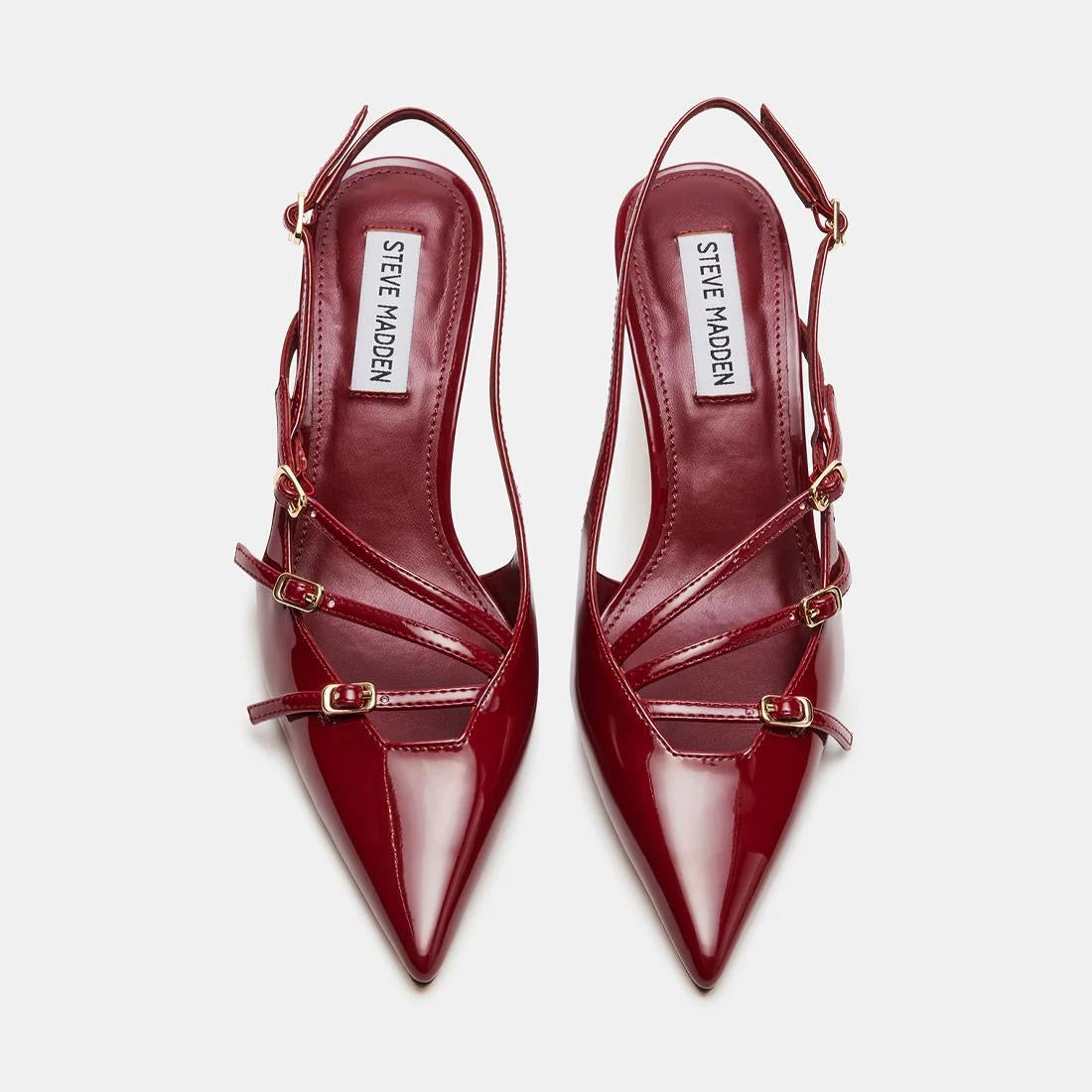Cherry Burgundy Heels