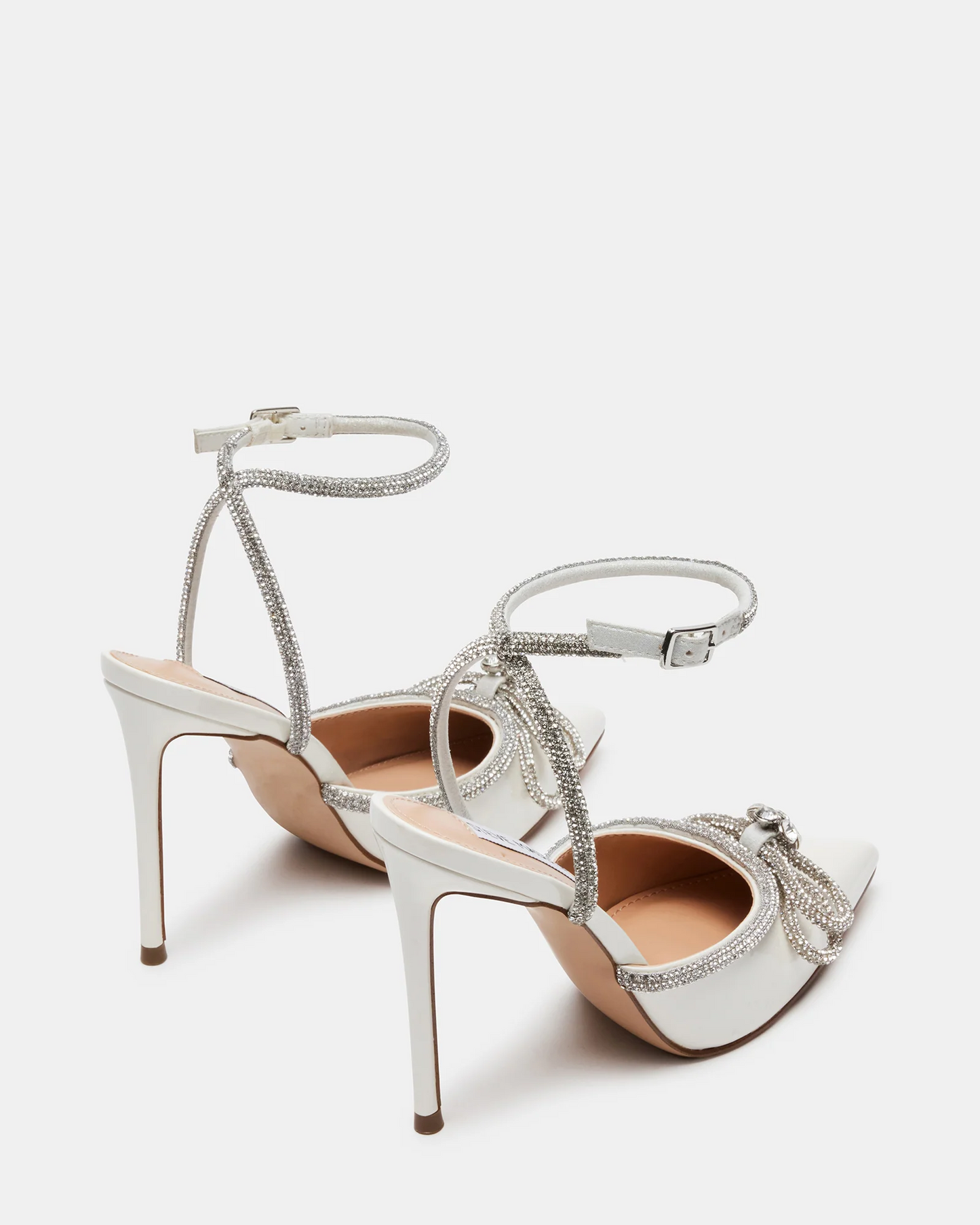 Cherry Rhinestone-White