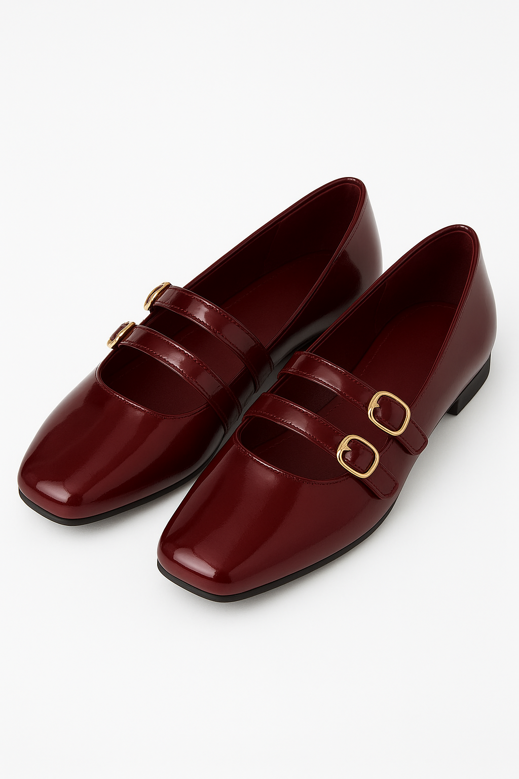 Cherry Mary Jane Pumps