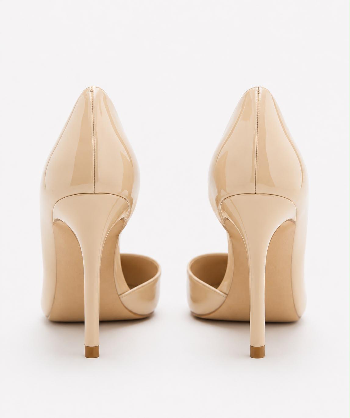 Cherry Viora Heels -Beige