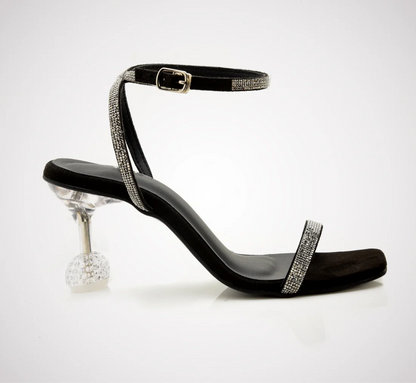 Black Emerald Heels