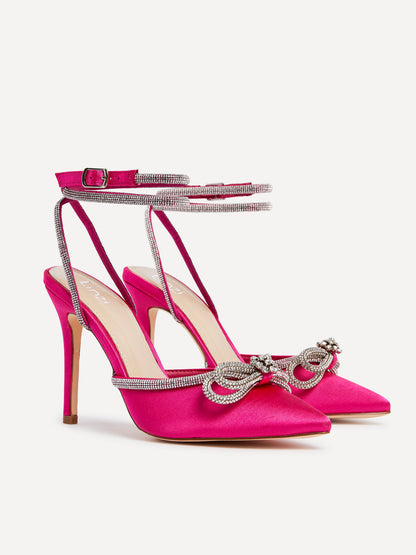 Cherry Rhinestone -Pink