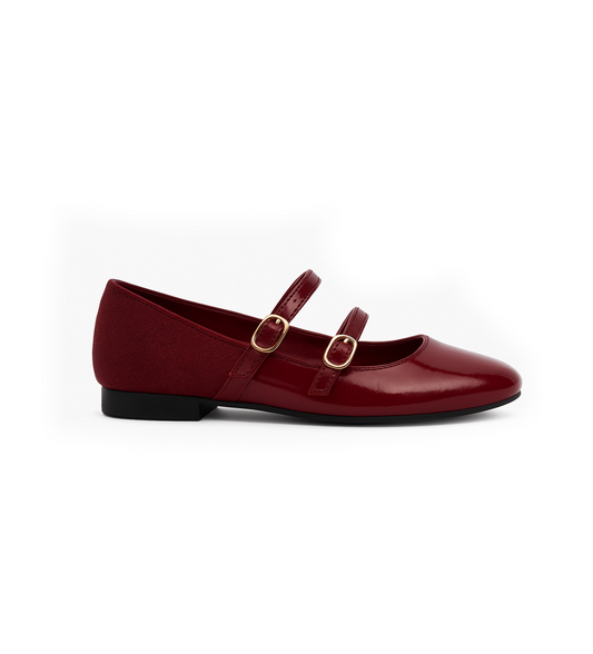 Cherry Mary Jane Pumps