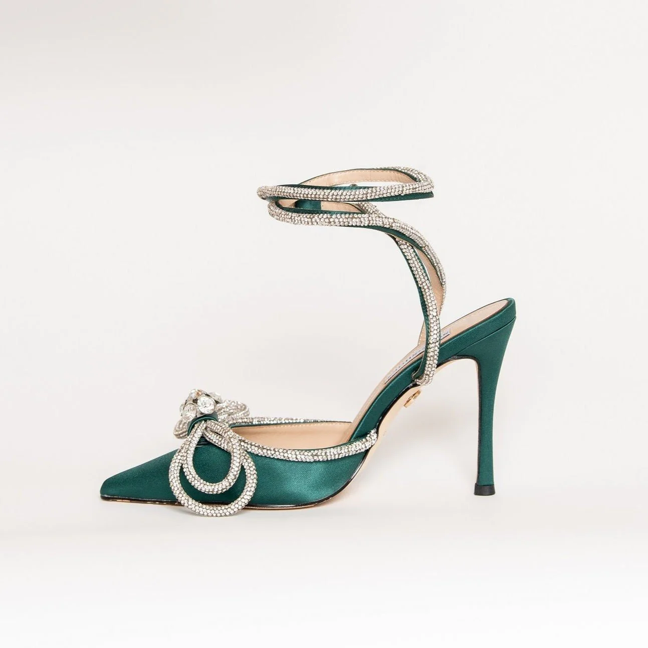 Cherry Rhinestone -Green