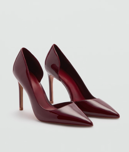 Cherry Viora Heels