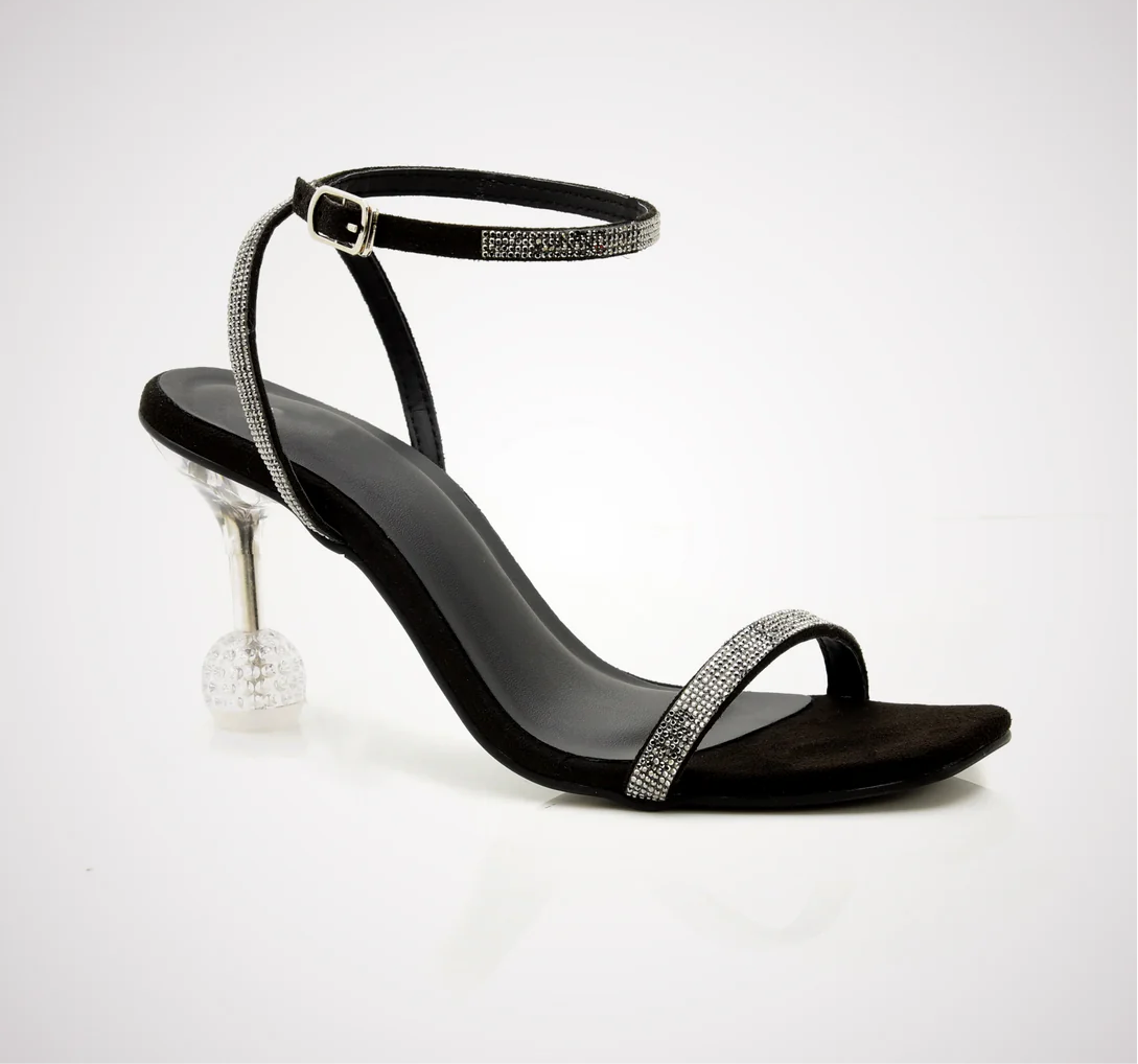 Black Emerald Heels