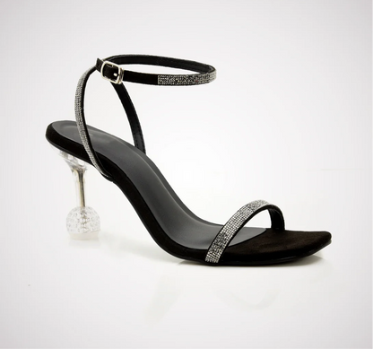 Black Emerald Heels