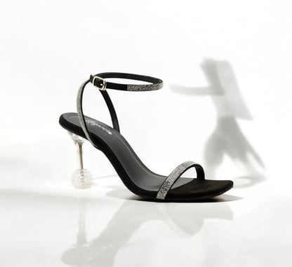 Black Emerald Heels