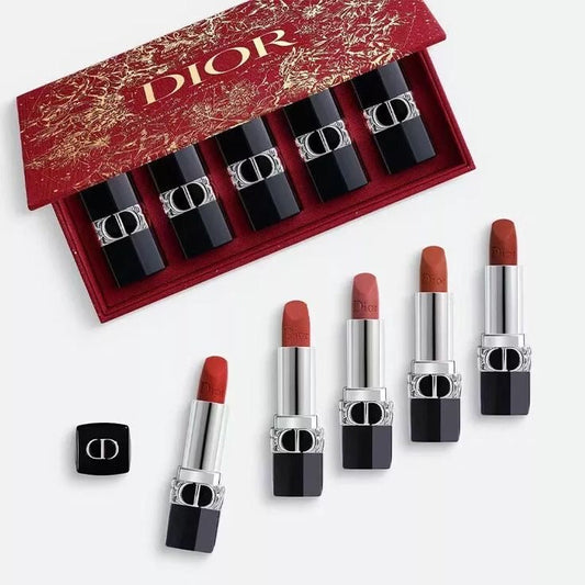 Dior Rouge Gift Set ( 5 Dior Lipstick ) Mini