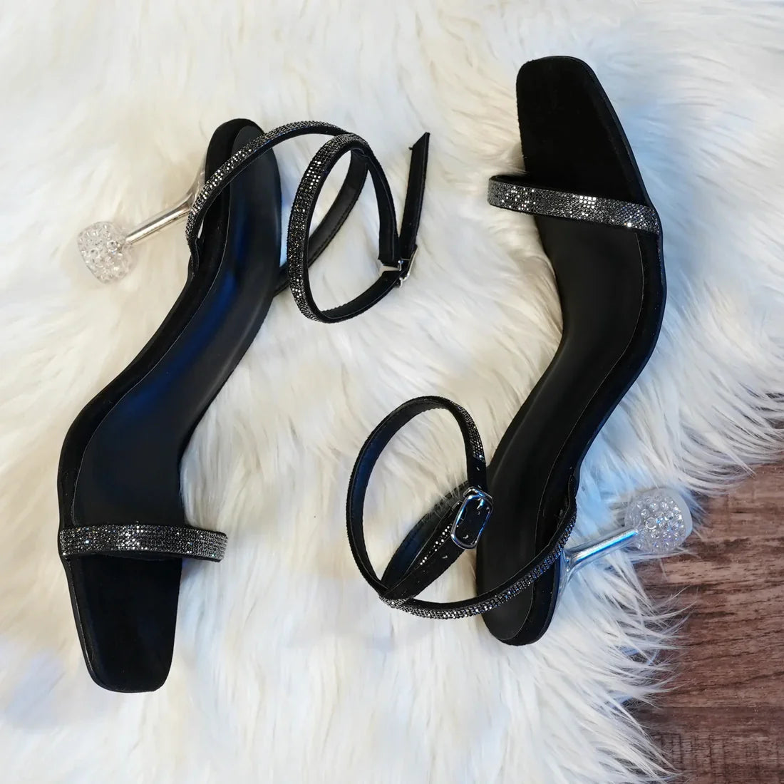 Black Emerald Heels