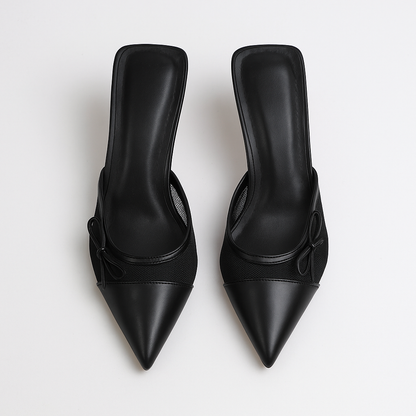 Cherry Veloura Heels (PU SOLE)