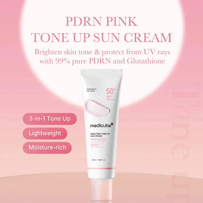MEDICUBE PDRN PINK TONE UP SUN CREAM 50ML