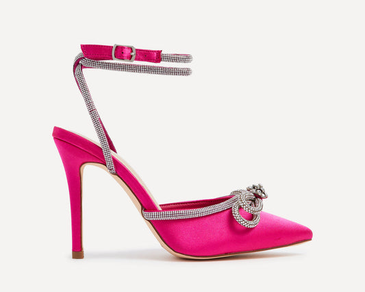 Cherry Rhinestone -Pink