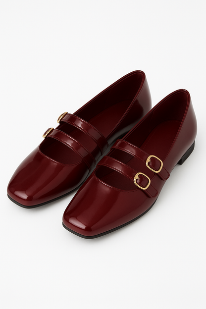Cherry Mary Jane Pumps