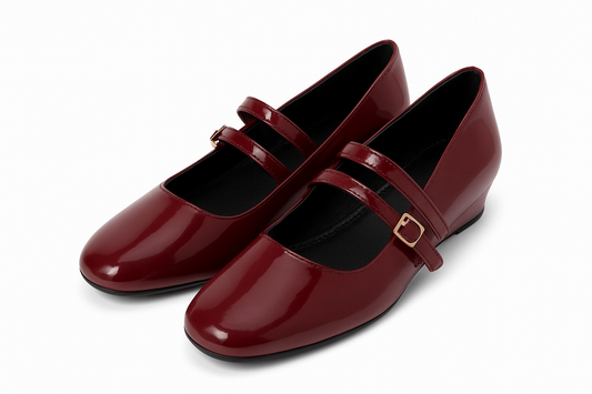 Cherry Mary Jane Pumps